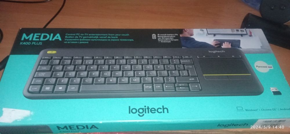 Клавиатура logitech media k400 plus