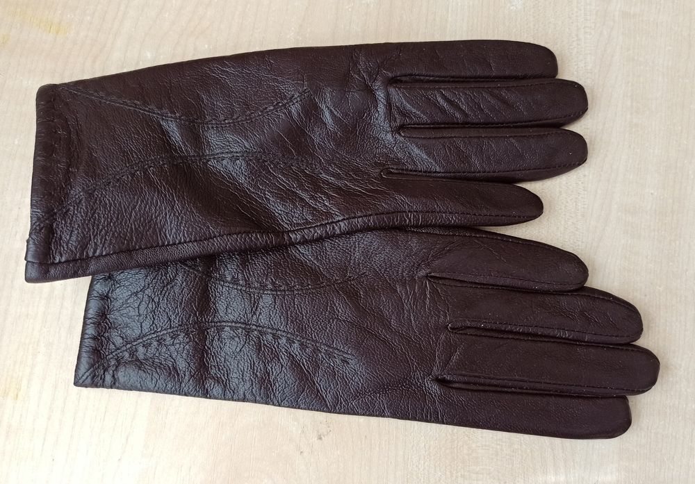 Жіночі шкіряні рукавички, різні кольори, для модних актуальних образів