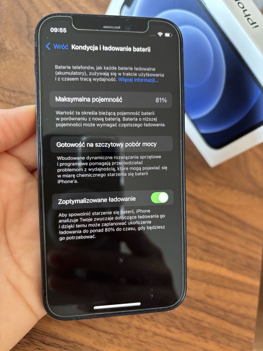 Iphone 12 min 64 gb czarny