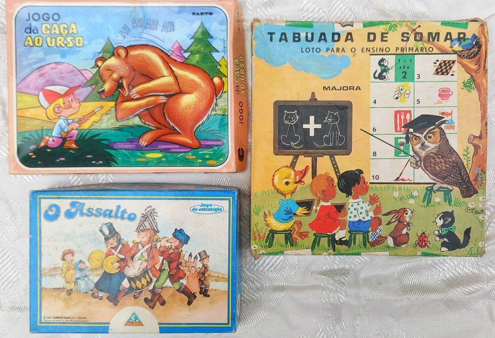 Jogos diversos e Puzzles Vintage