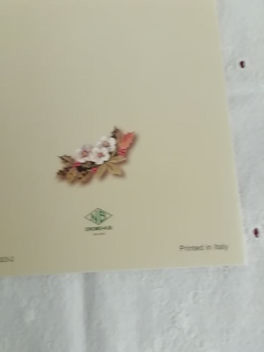 Postal de natal, italiano