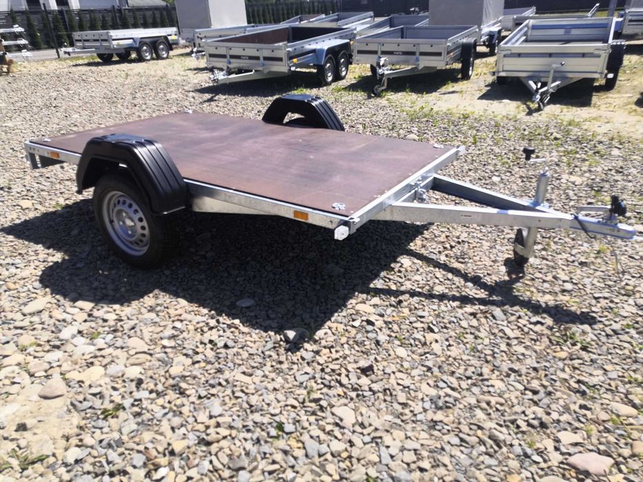 Przyczepa Przyczepka ZASŁAW 235SU 235x132x35 - UCHYLNA
