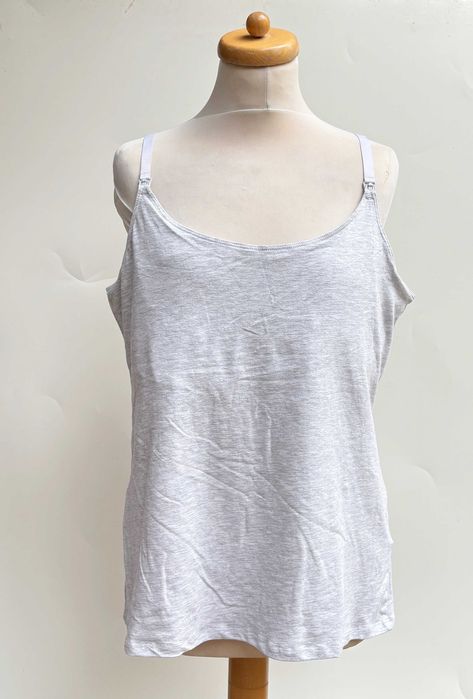 Koszulka H&M Mama Szara Do Karmienia XL 42 Bluzka