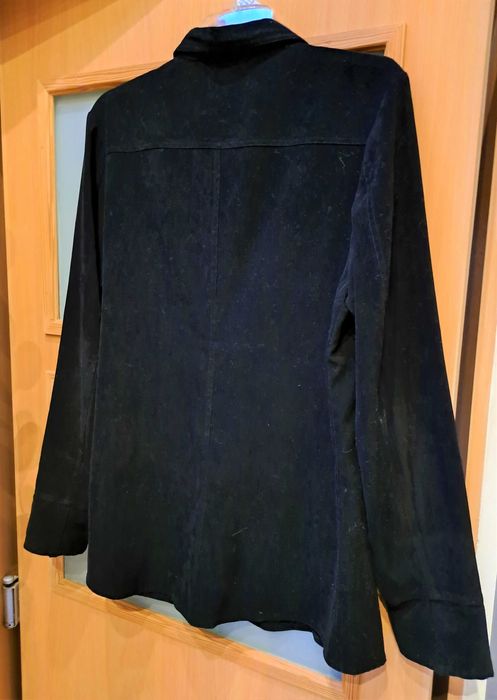 Czarna damska koszula rozpinana firmy ZERO , rozmiar XL