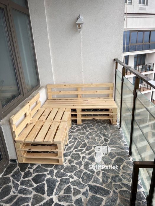 Мебель из поддонов, Барная стойка , ресепшн из дерева