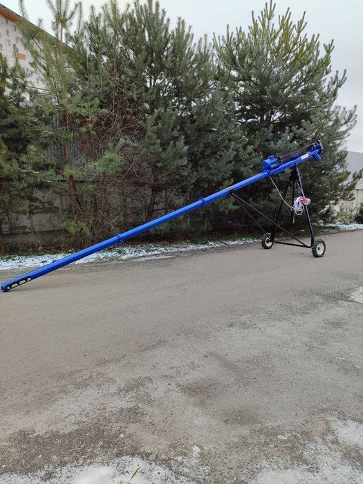 Гвинтовий транспортер, шнековый погрузчик, навантажувач сої, конвеєр