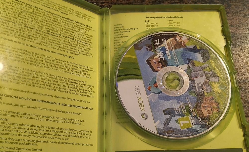 Minecraft Xbox 360