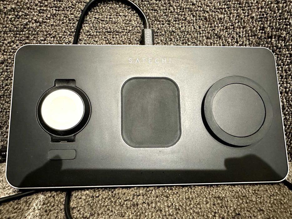 Satechi Trio Wireless Charging Pad black