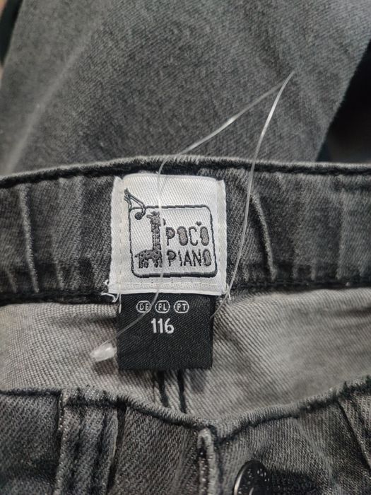 Nowe jeansy chłopięce PocoPiano 116