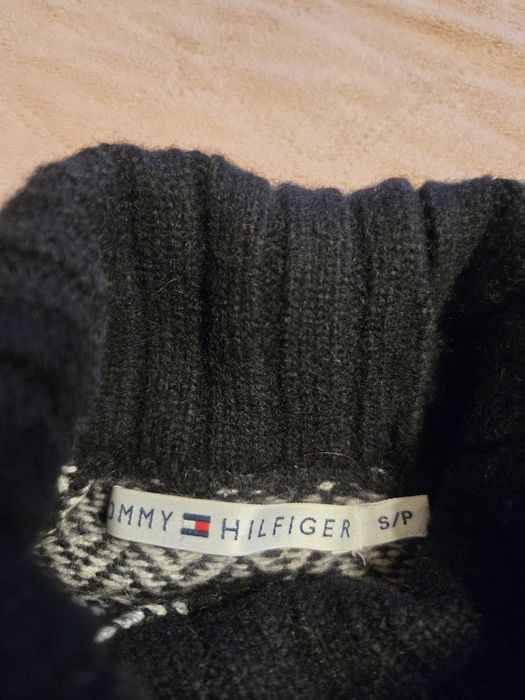 Camisola Tommy Hilfiger Padrão Espinha de Peixe