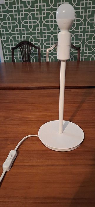 SKAFTET Base p/candeeiro mesa, branco, 30 cm (IKEA)