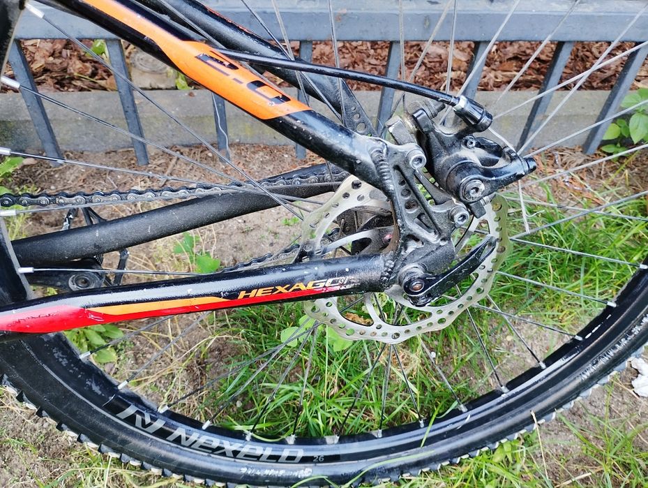 Kross Hexagon 2.0 przerobiony w stylu Dirt