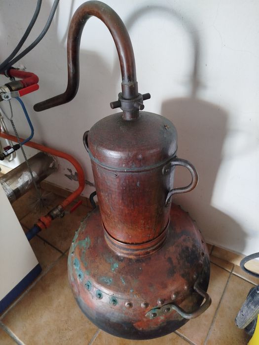 Alambique em cobre