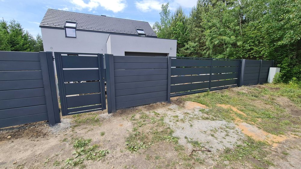 Ogrodzenie Panelowe 3D, Betonowe, Metalowe, Furtki i Bramy z MONTAŻEM
