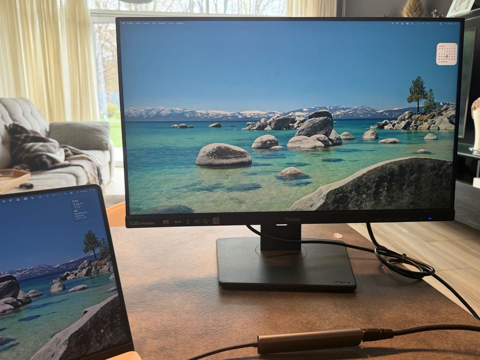 Монітор 24” iiyama ProLite XUB2492QSU (2K, IPS, USB Hub) – ідеальний стан