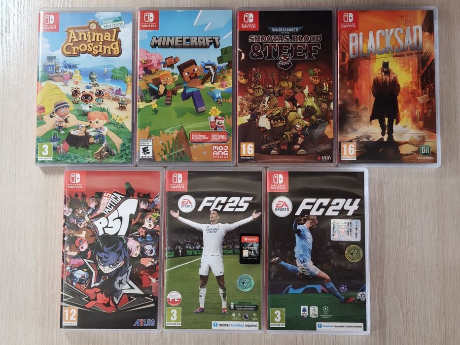 Продам картриджі для Nintendo Switch Oled