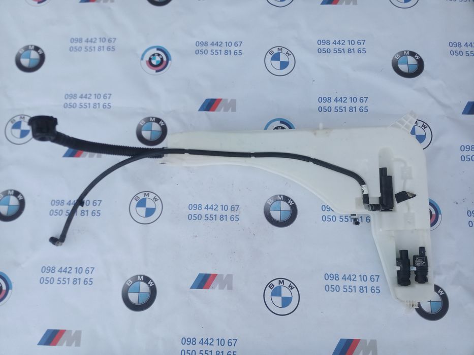 Бачок омивача розширювальний BMW X3 F25 X4 F26 11-17 основний охолодження радіатора горловина 61667255828, 7255828, 17137823544, 7823544, 17138616418