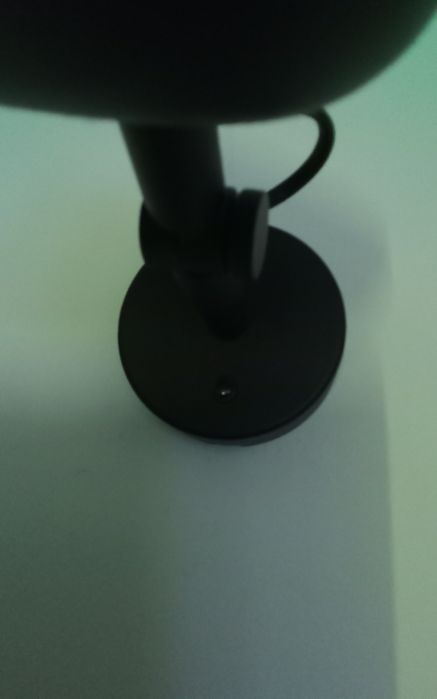 Dois apliques  de parede pretos