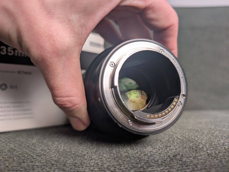 Sigma 35mm f/1.4 Art (Sony E) - Z Filtrem UV!