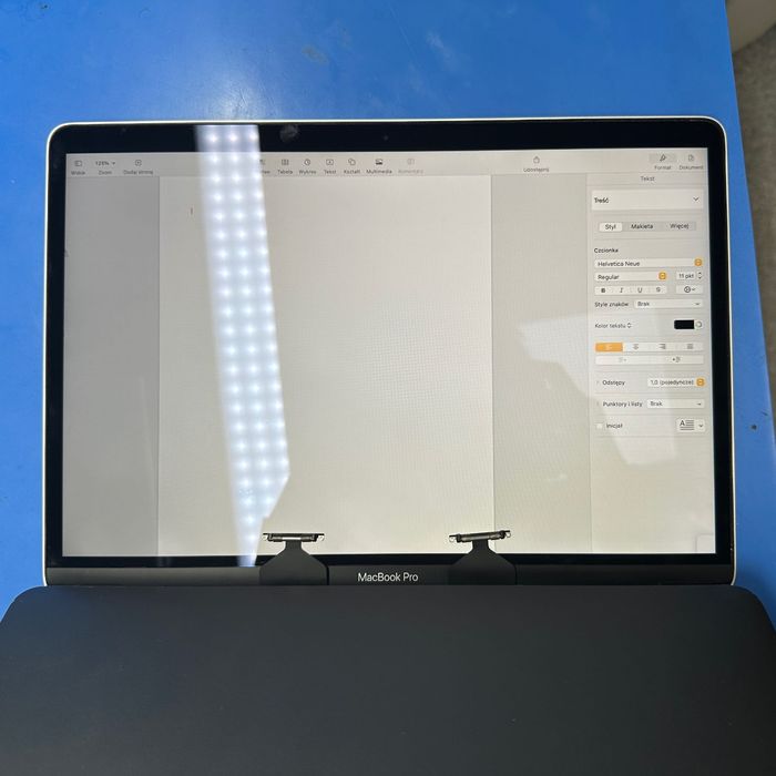 Skrzydło Matryca Klapa MacBook Pro 13" A2159/A1989/A2289/A2251 Silver