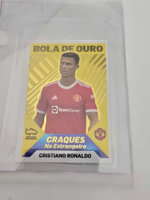 Cromo Cristiano Ronaldo Bola de ouro