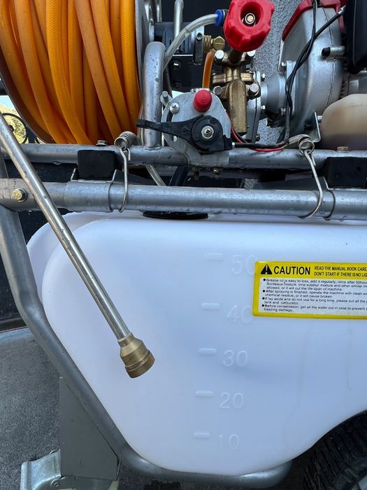 Máquina de sulfatar a Motor