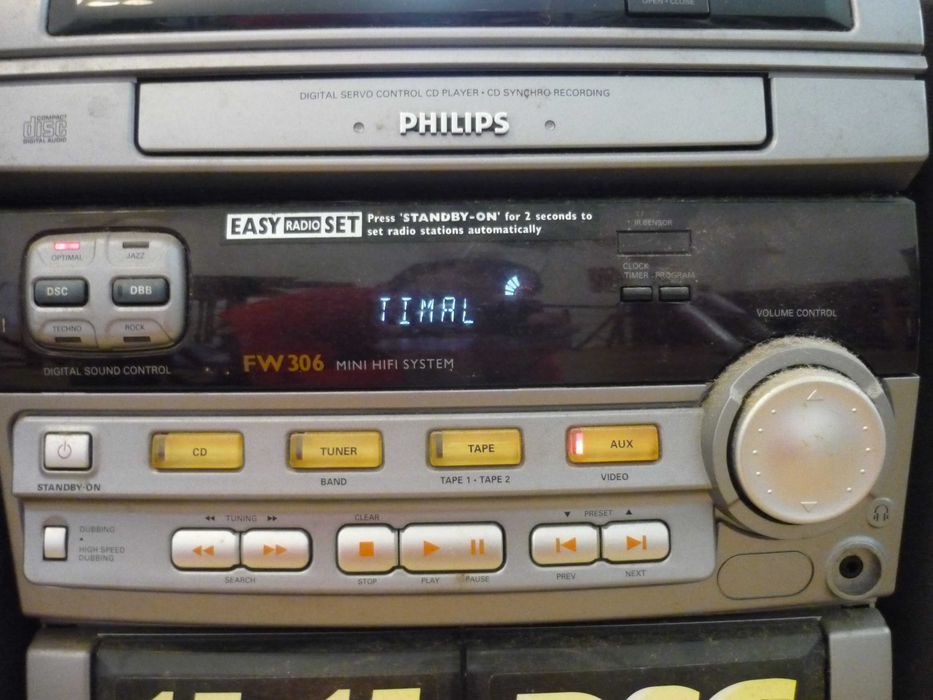 aparelhagem PHILIPS FW 306 mini Hi-Fi system