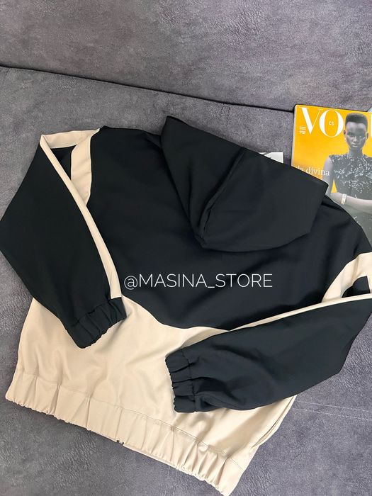 Новий костюм Zara XS худі штани прогулянковий спортивний чорний Зара