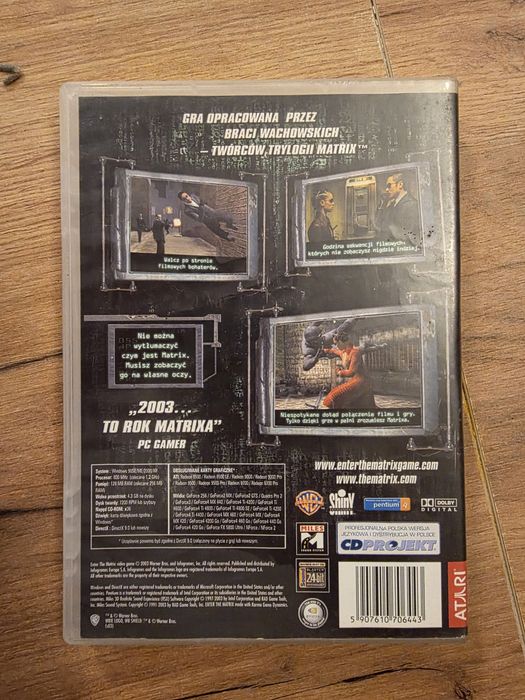 Enter The Matrix 4xCD stan Dobry PL