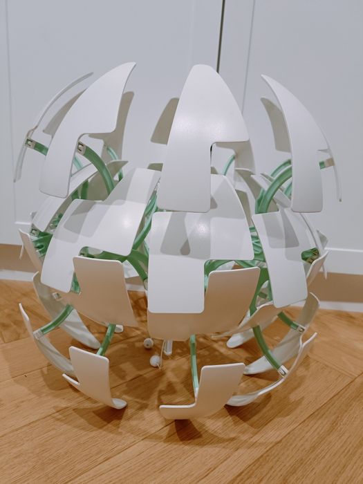 Lampa PS 2014 IKEA biała/turkusowa
