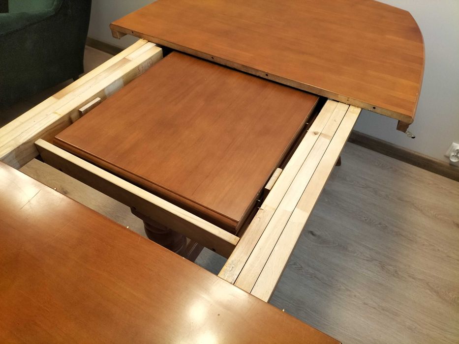 Taniej przed świętami. Stół dębowy + 2 fotele + 4 krzesła(gratis)