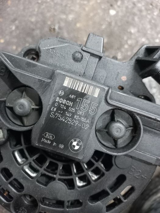 Alternator bmw e60 e61 e90 e91 e92 n52b25 2.5 benzyna