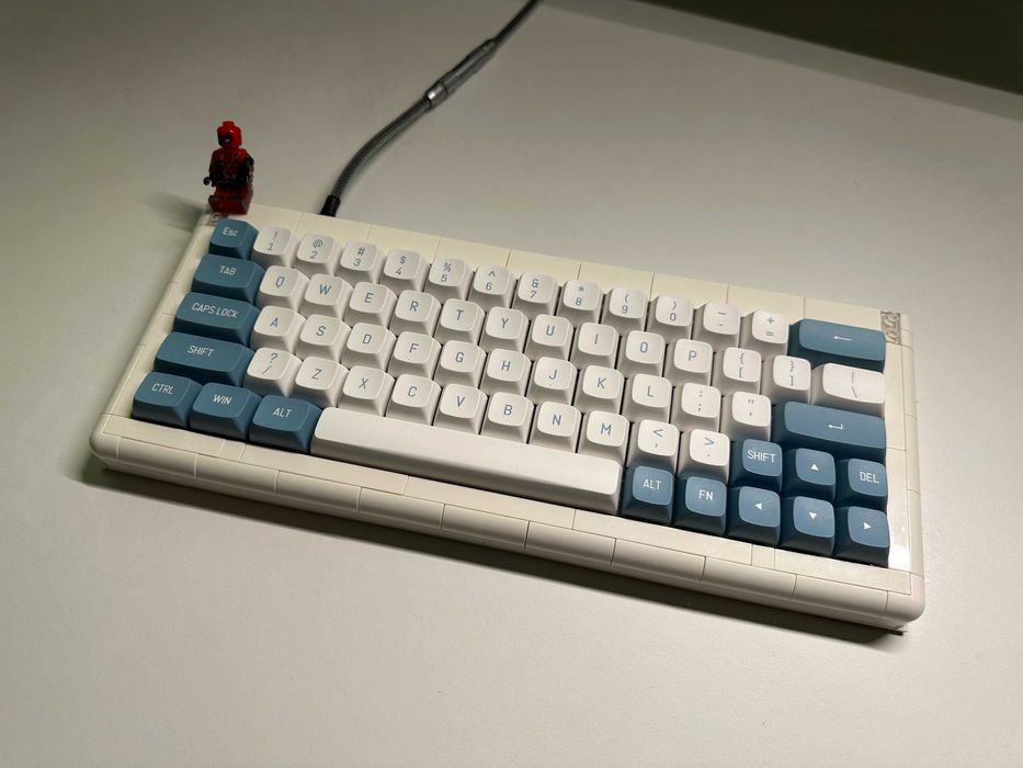 Teclado Mecânico Kit Adam 64 KBDcraft HotSwap Custom RGB QMK VIA