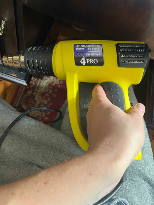 Opalarka 4PROAB650N 2000W z LCD | USZKODZONA - 1 bieg