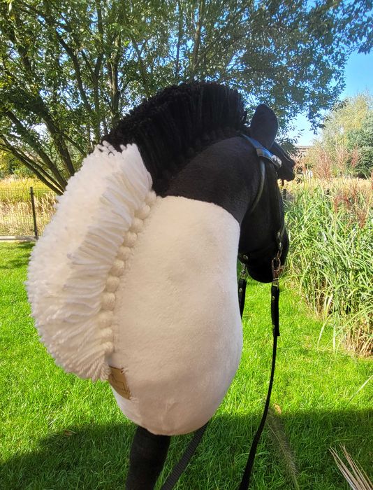 Konik Hobby Horse Fiord A4 ręcznie szyty z minky,zestaw z ogłowiem #24