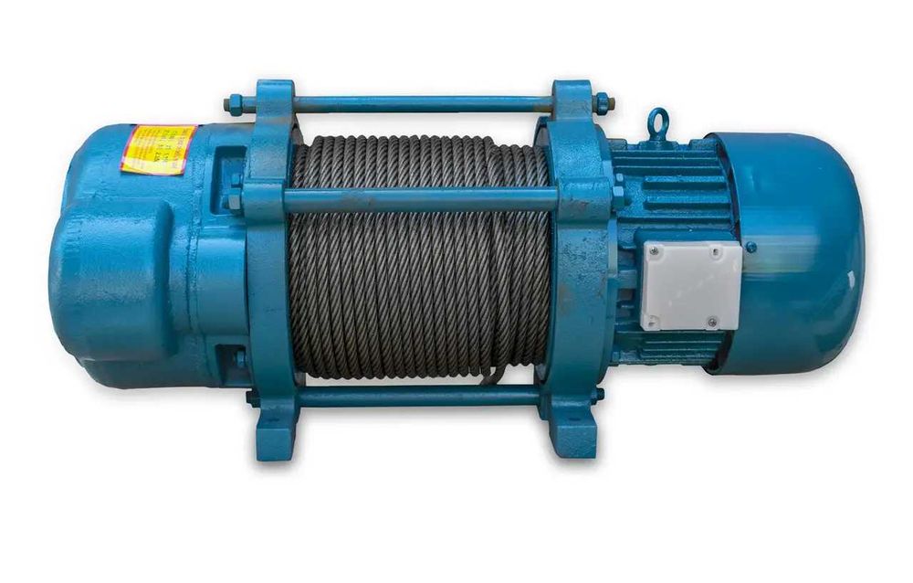 Лебедка электрическая KRAISSMANN KCD 2000  1000/2000 кг, 50/25 м, 380В