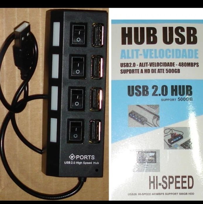 USB - концентратор. USB - разветвитель