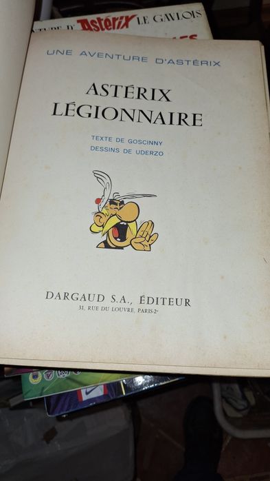 Astérix legionnaire uderzo edição francesa