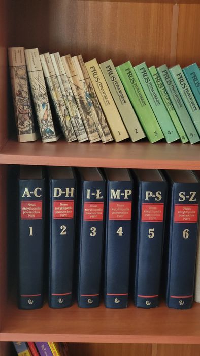 Słowniki PWN i polskie dzieła literackie Słowacki, Prus, Sienkiewicz