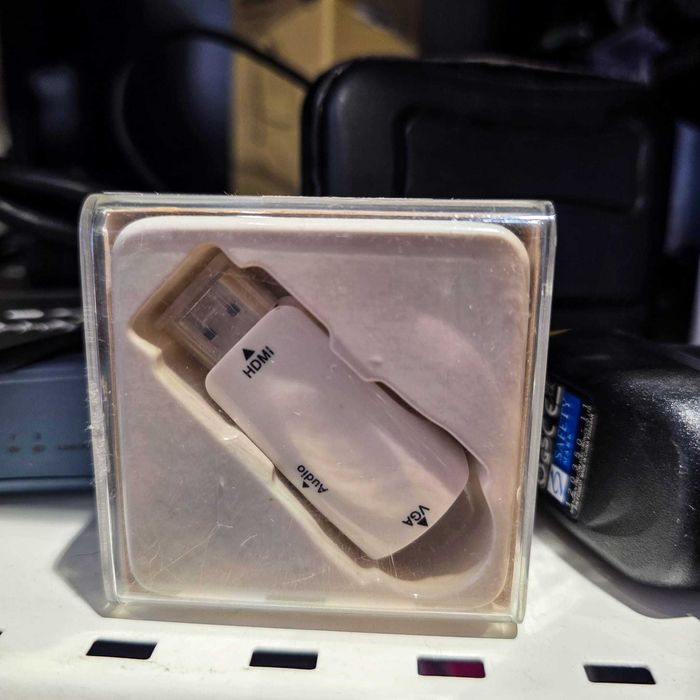 Adaptador HDMI para VGA com Saída de Áudio – HD Adapter