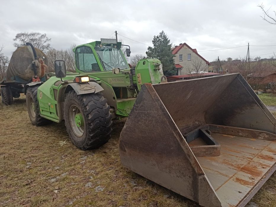 Ładowarka teleskopowa Merlo p55.9 sprężarka ciągnik rolniczy dokumenty