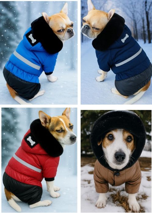 Продам комбинезоны для собак  и шапки