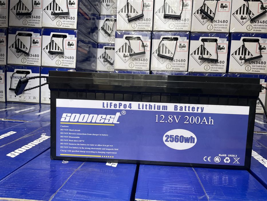 Аккумулятор LiFePO4 Soonest 12.8V 200Ah (2560Wh)