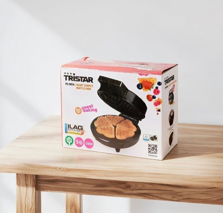 Porzadka Gofrownica Duża - 5 gofrów nie przywierająca NOWA