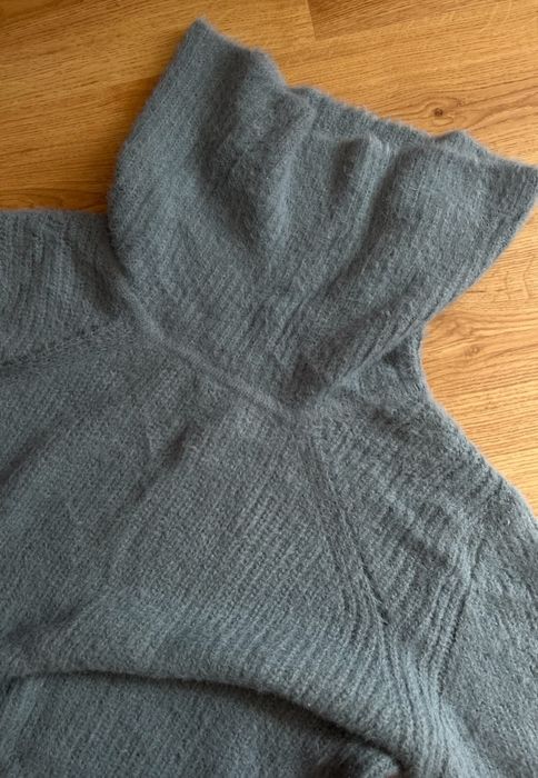 Sweter damski z golfem oversize gruby i ciepły XXL