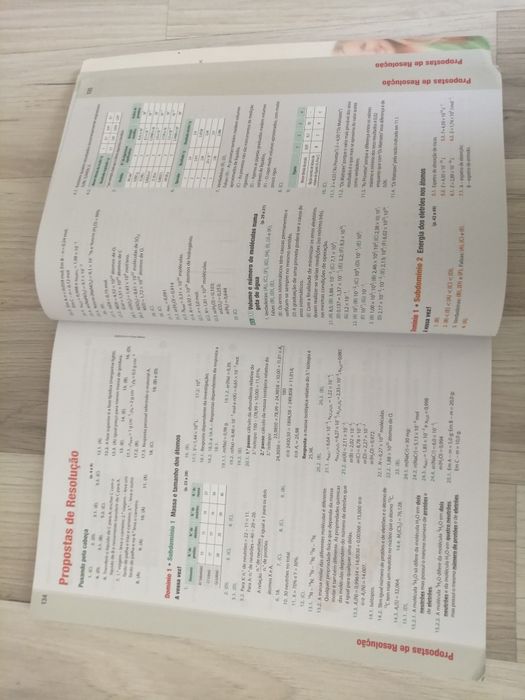 Caderno de atividades de Química 10°ano