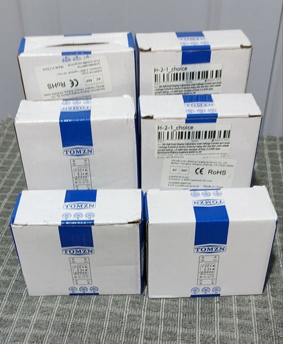 Реле контролю напруги TOMZN TOVPD1-63VAE