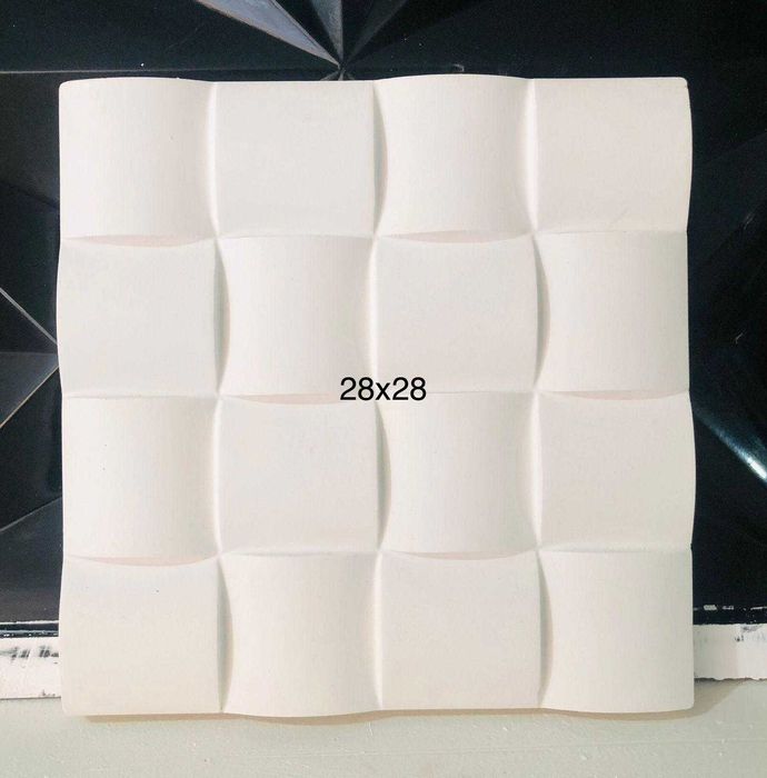 Placas de Gesso 3D Unidade/m2
