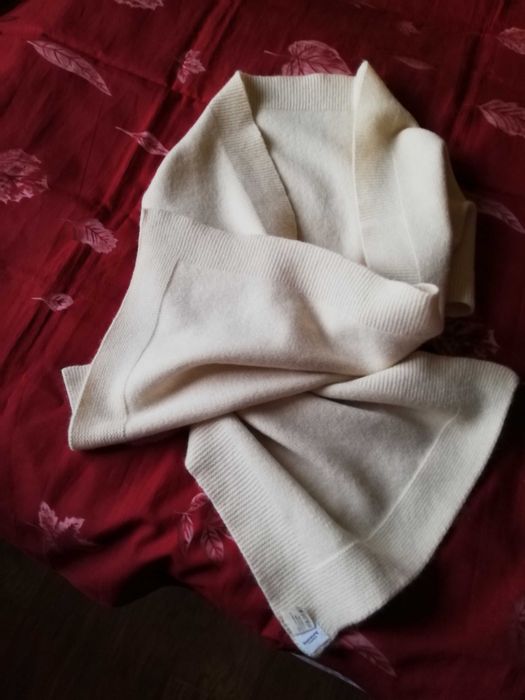 elegancki szal wełna jagnięca etola luksusowa dla mamy