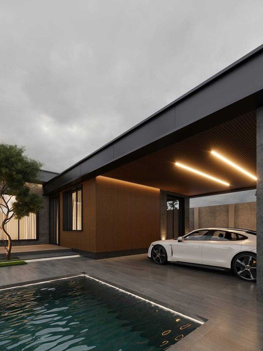 Эко-минимализм! Один этаж! 5 соток! 10 ст. Б.Фонтана! 1A37